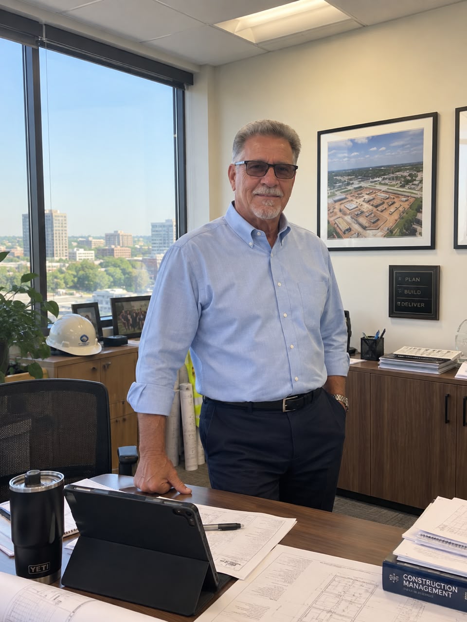 Jeff Stanescu in professional attire